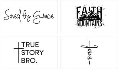 Jesus Shirts Navigations Logos